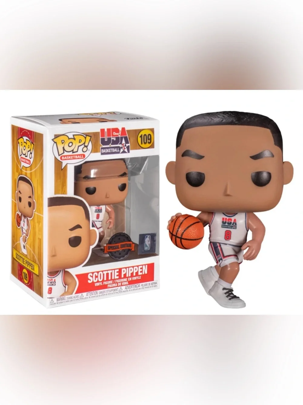 Funko Pop! Basketball USA Team Scottie Pippen & Larry Bird | NIB